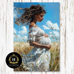 Windswept Lace Maternity   Boho Prairie Découpage Tissue Paper