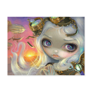 "Windswept" Postcard