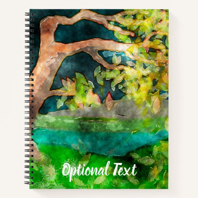 Windswept Tree Notebook (Front)