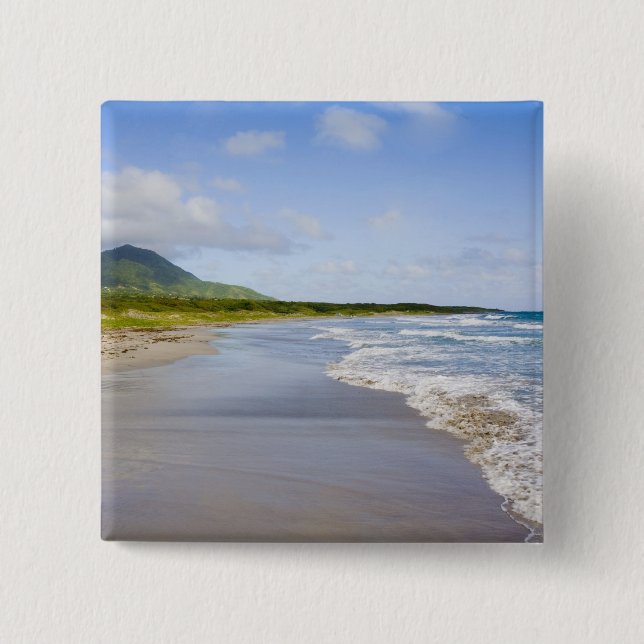 Windward Beach, Nevis Button (Front)