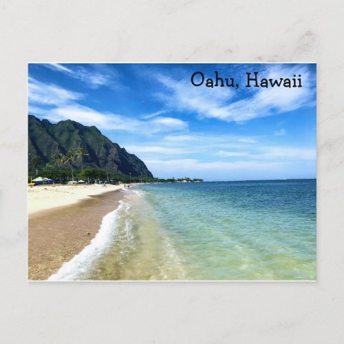 Windward Oahu Beach Postcard