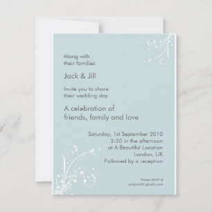 Windwhisp (seafoam) 4.25x5.25 invitation