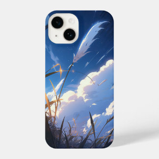 Windy animated landscape iPhone 14 case
