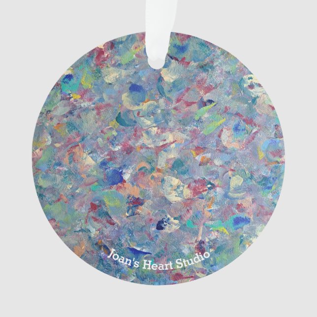 Windy Blue Ornaments (Front)