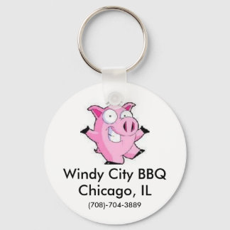 Windy City BBQ Keychain