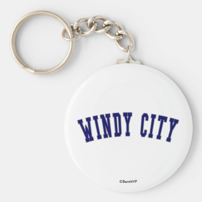 Windy City Key Chain
