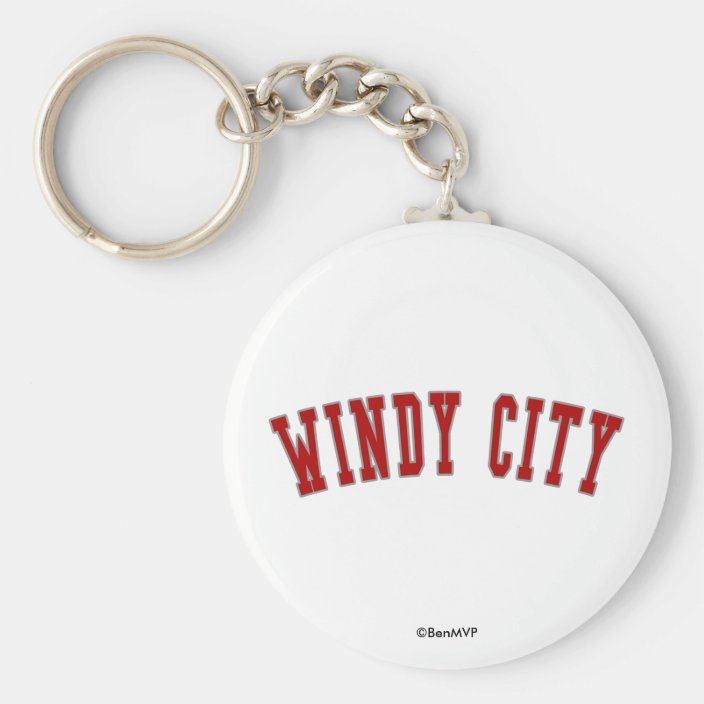 Windy City Keychain