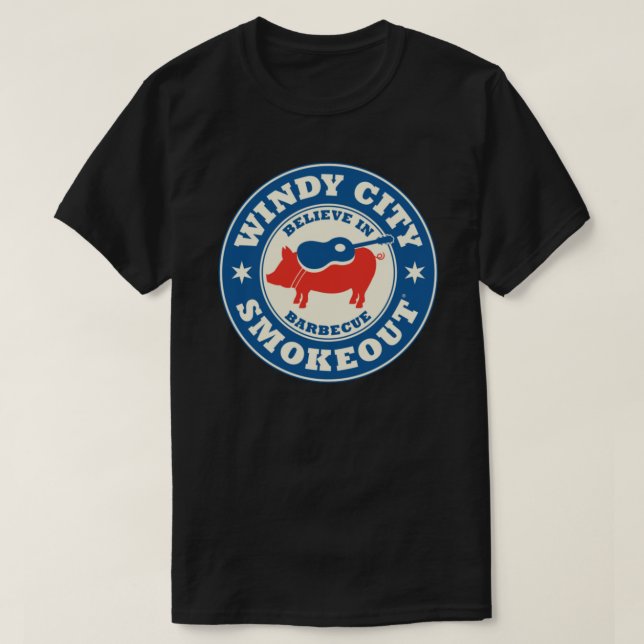 Windy-City Smokeout Classic T-Shirt Copy (Design Front)