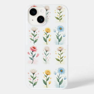 Windy Flowers Case-Mate iPhone 14 Case