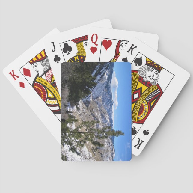 Windy Saddle Park, Golden, Colorado Poker Cards (Back)
