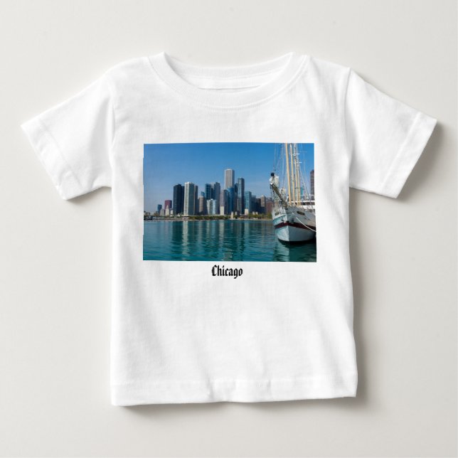 Windy Sailing Baby T-Shirt (Front)