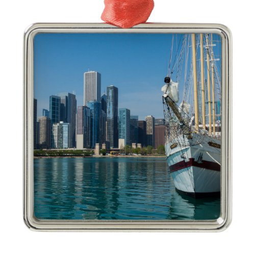 Windy Sailing Metal Ornament