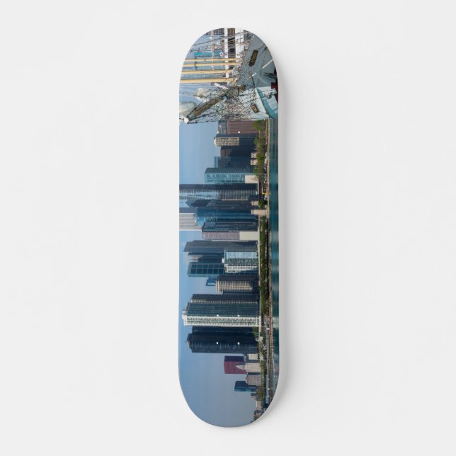 Windy Sailing Skateboard Deck (Front)