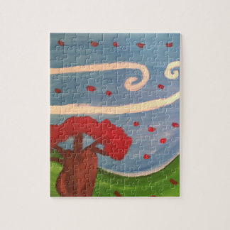 Windy Windy Day Jigsaw Puzzle