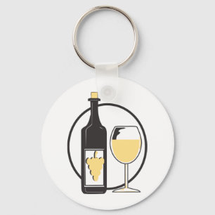Wine a little keychain