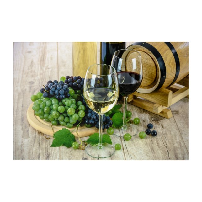 Wine Acrylic Print (Front)