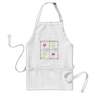 wine adult apron