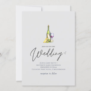 Wine and Cheese Grazing Table Wedding