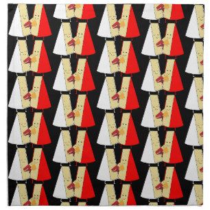 Wine And Cheese Lovers Cloth Napkin