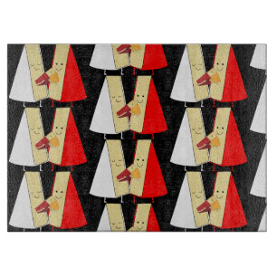 Wine And Cheese Lovers Cutting Board