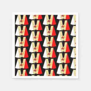 Wine And Cheese Lovers Napkins