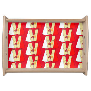 Wine And Cheese Lovers Serving Tray