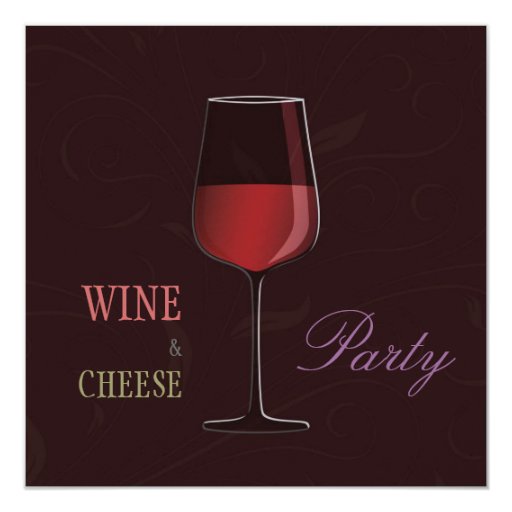 Wine And Cheese Party Invitations 5