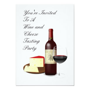 Wine And Cheese Invitations | Zazzle