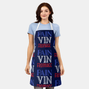 Wine and Cheese Tasting Party Pain Vin Fromage Apron