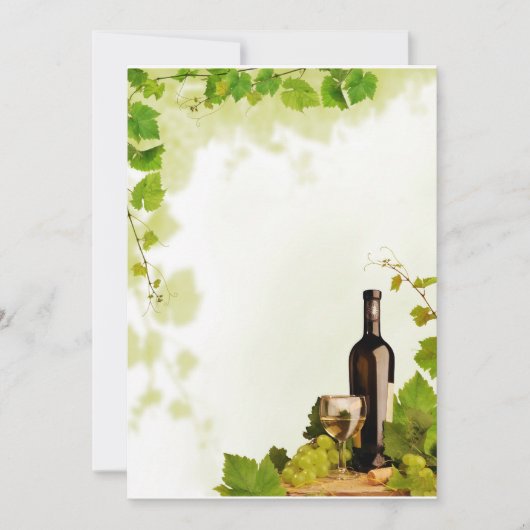 Wine and grapes (Front)