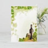 Wine and grapes (Standing Front)