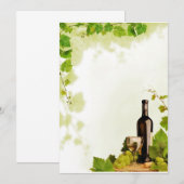 Wine and grapes (Front/Back)