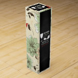 Wine And Grapes, Floral Chalkboard Wine Bar/Winery Wine Box<br><div class="desc">Wine And Grapes,  Floral Chalkboard Wine Bar/Winery Wine Box By The Business Card Store.</div>