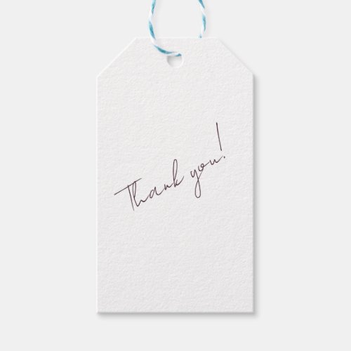 Wine and White_Wedding Thank you_ Gift Tags