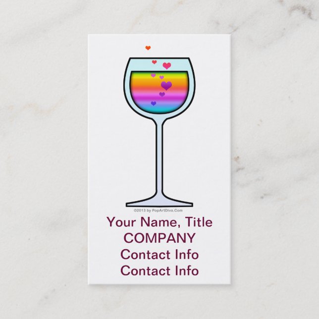 WINE ART BUSINESS CARDS (Front)