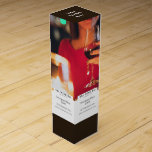 Wine Bar Scene, Wine Bar/Winery Wine Box<br><div class="desc">Wine Bar Scene,  Wine Bar/Winery Wine Box By The Business Card Store.</div>