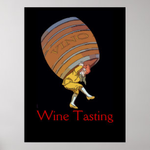 Wine Barrel Edit Poster