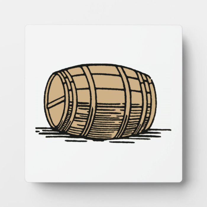 Wine Barrel Plaque