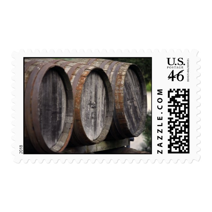 Wine Barrels Stamps