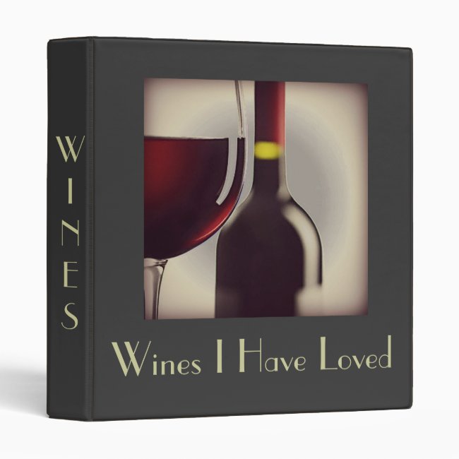 Wine Binder