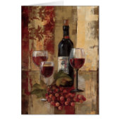 Wine Bottle and Wine Glasses (Front)