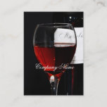Wine Bottle Business Card Template at Zazzle