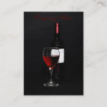 Wine Bottle Business Card Template at Zazzle