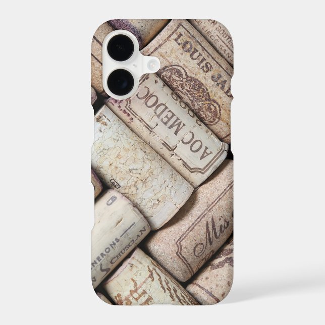 Wine bottle corks iphone case (Back)