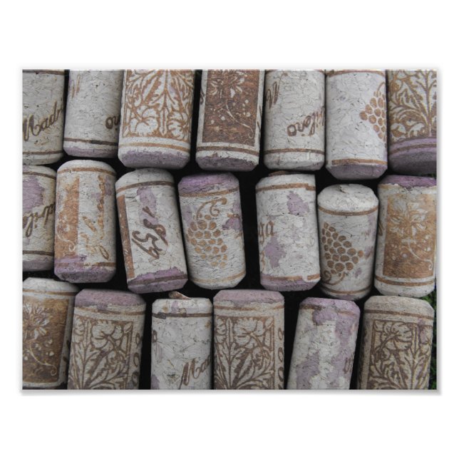 Wine Bottle Corks Phototography Print (Front)