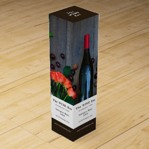Wine Bottle Display, Wine Bar/Winery Box