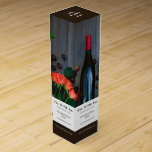 Wine Bottle Display, Wine Bar/Winery Wine Box<br><div class="desc">Wine Bottle Display,  Wine Bar/Winery Wine Box By The Business Card Store.</div>