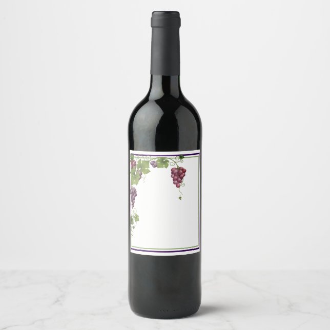 Wine Bottle Label (Front)