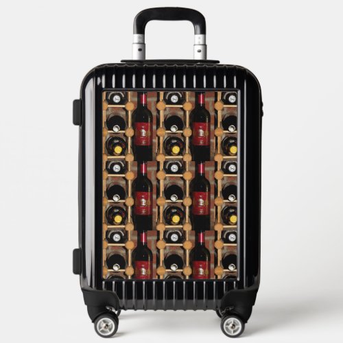 Wine Bottle Rack Abstract Pattern Ugo Carry_on Bag