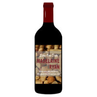 Wine Bottle Wedding Save the Date Magnet